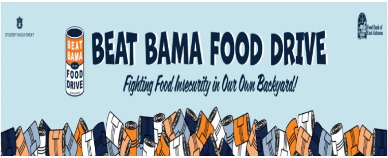 Cover image for Beat Bama Food Drive 2023